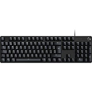 Teclado gaming - Logitech G G413 SE, USB, Retroiluminación, Antighosting, Control multimedia, Teclas de PBT, Interruptores mecánicos, Negro