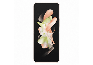 SAMSUNG Galaxy Z Flip4 Flap Leather Cover Peach