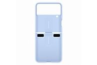 SAMSUNG Galaxy Z Flip4 Silicone Cover with Ring Arctic Blue