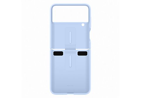 SAMSUNG Galaxy Z Flip4 Silicone Cover with Ring Arctic Blue