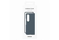 SAMSUNG Galaxy Z Fold4 Leather Cover Graygreen