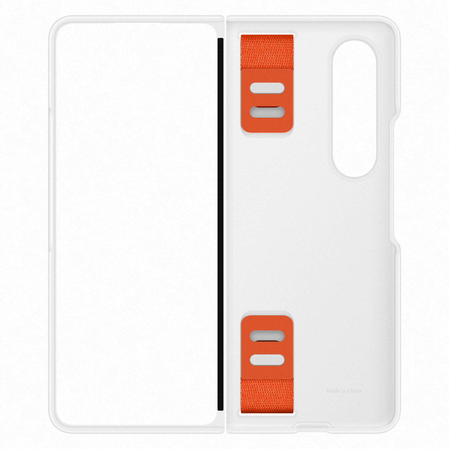 SAMSUNG Galaxy Z Fold4 Silicone Grip Cover White