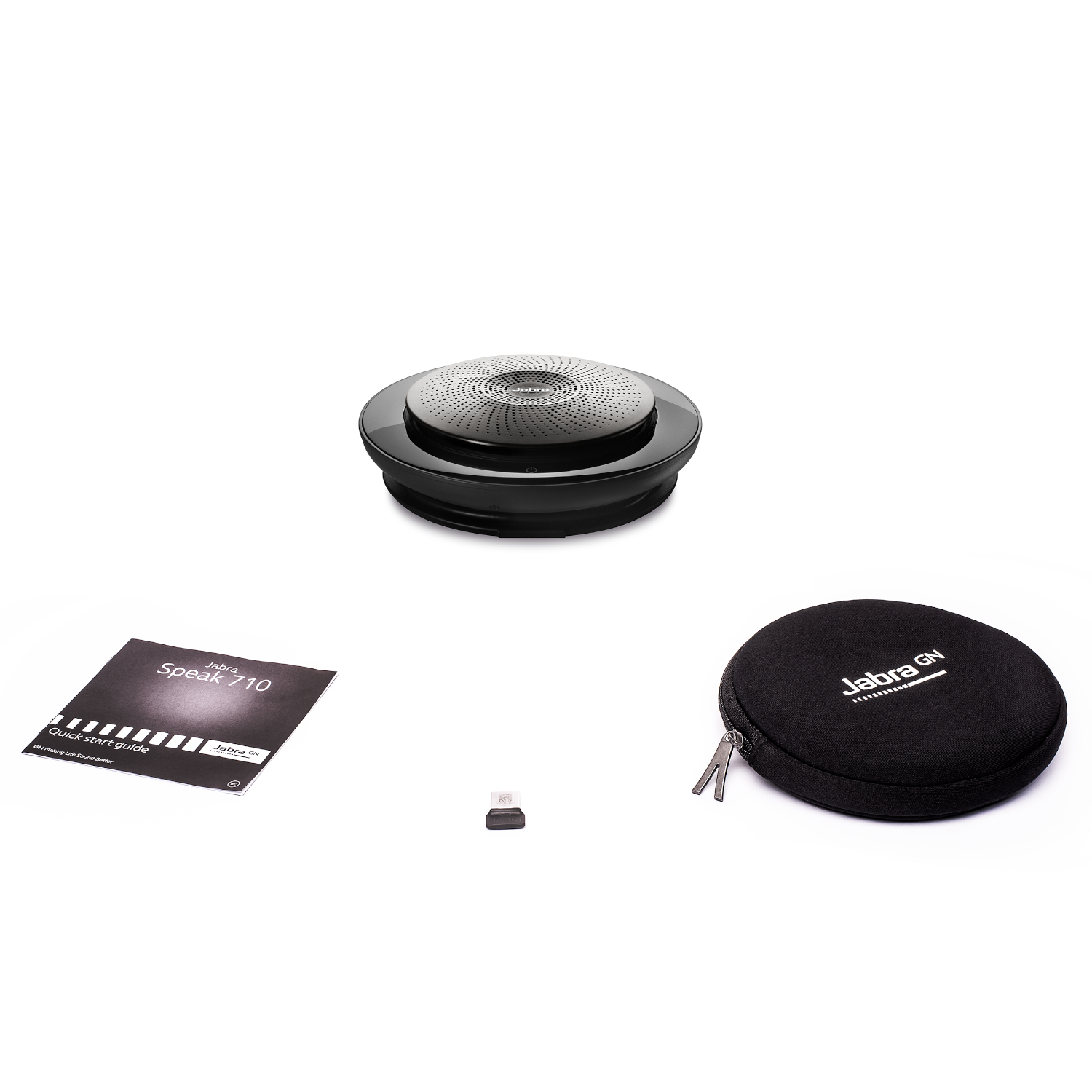 JABRA Speak 710 Open-ear Speakerphone Zwart | MediaMarkt