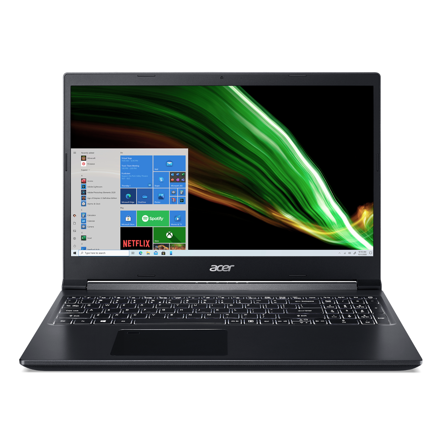 Acer Aspire 7 A715-42g-r9na - 15.6 Inch Amd Ryzen 5 16 Gb 512 Geforce Rtx 3050