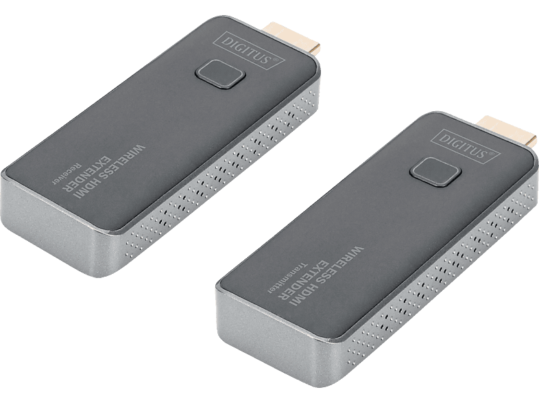 digitUS Wireless HDMI Extender Set For Business, 50 m Dongle, 1 zu 1, Full-HD, Schwarz; Wireless HDMI Extender----Wireless HDMI Extender