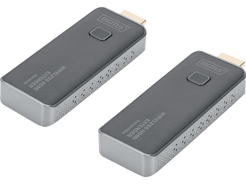 DIGITUS Set Wireless Extender HDMI Schwarz/Grau