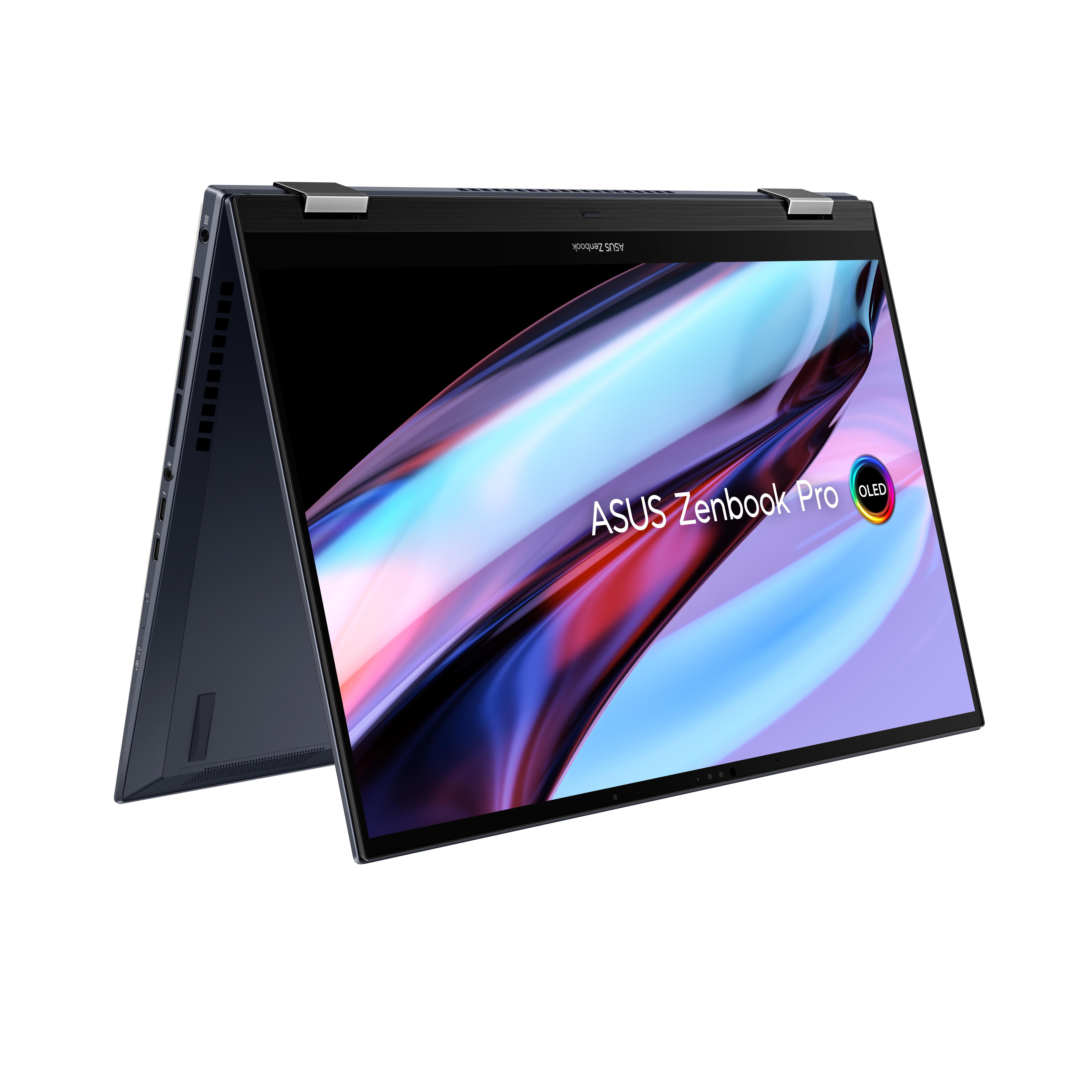 ASUS Zenbook Pro 15 Flip OLED UP6502ZD-M8027W - 15,6 Zoll - Intel® Core™ i7 i7-12700H - 16 GB - 1 TB - Intel® Iris® Xᵉ - Windows 11 Home
