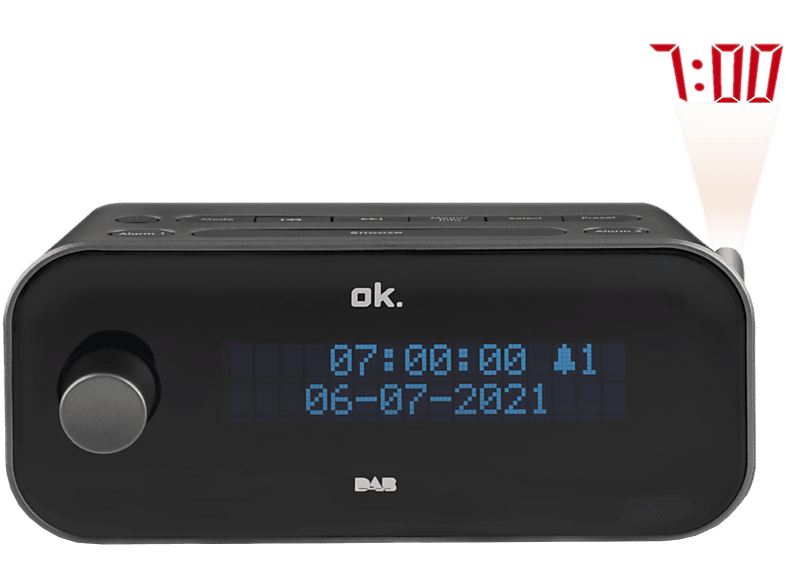 Ok Dab+ Wekkerradio (ocr 170 Pr Dab+)