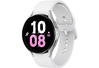 SAMSUNG Outlet Galaxy Watch5 eSim okosóra, 44mm, ezüst (SM-R915FZSAEUE)