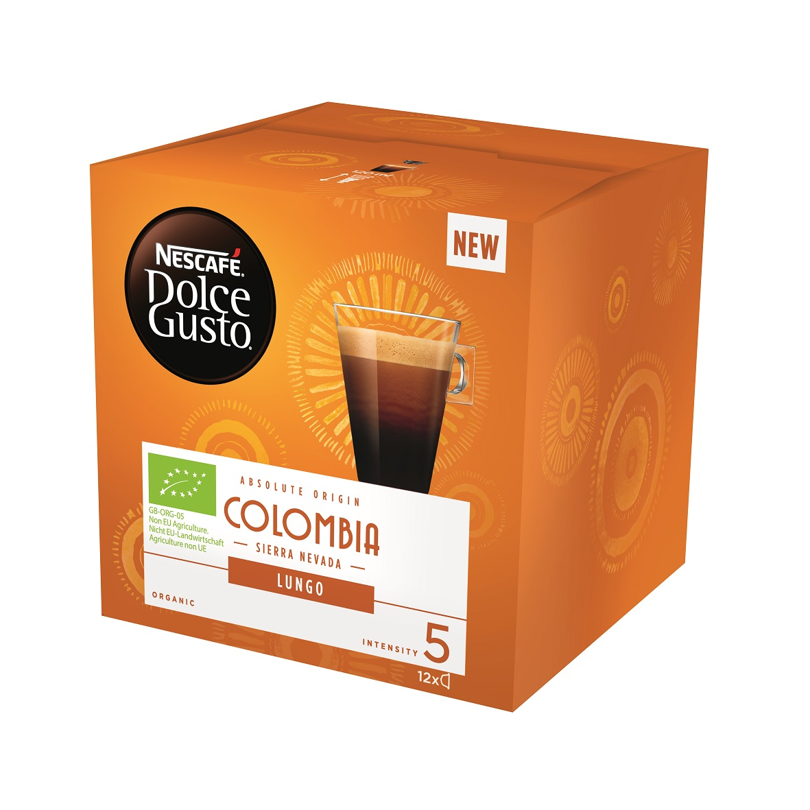 NESCAFÉ DOLCE GUSTO Lungo Colombia kávékapszula, 12 db