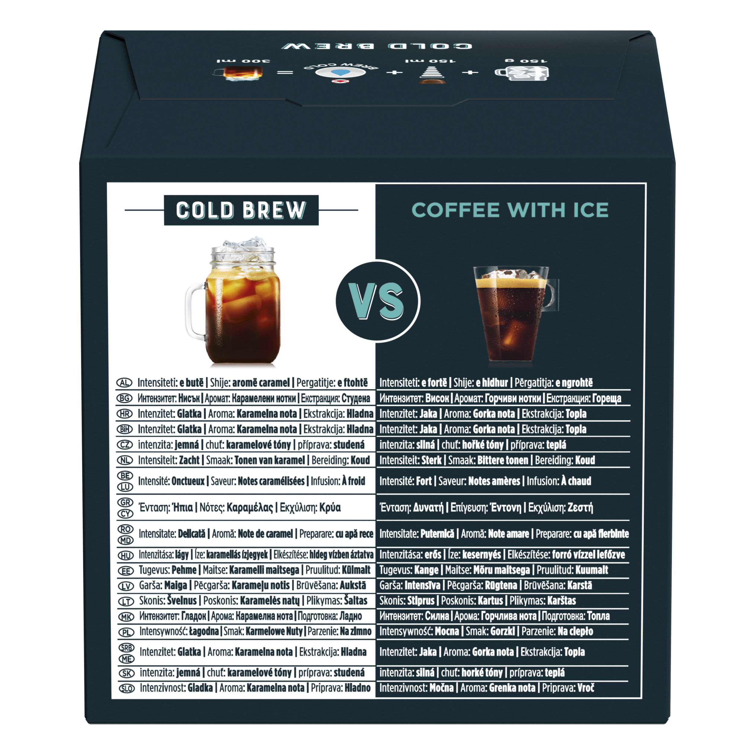 NESCAFÉ DOLCE GUSTO Nescafé Dolce Gusto Cold Brew, 12 db kapszula