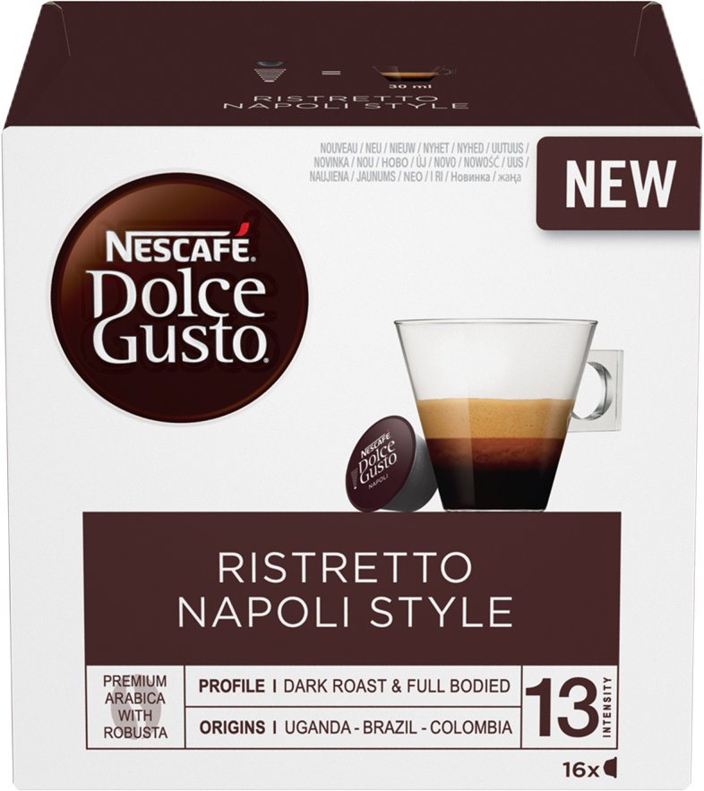 NESCAFÉ DOLCE GUSTO Ristretto Napoli Style kapszula