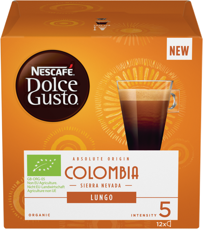 NESCAFÉ DOLCE GUSTO Lungo Colombia kávékapszula, 12 db