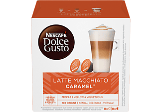NESCAFÉ DOLCE GUSTO karamell ízű Latte Macchiato, 8/8 db