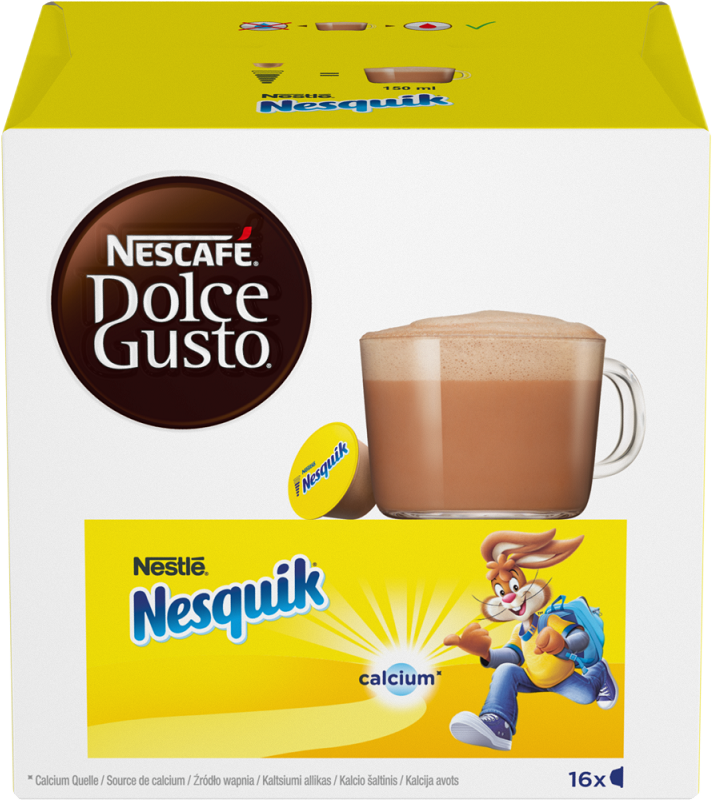 NESCAFÉ DOLCE GUSTO Nesquik kakaó kávékapszula, 16 db