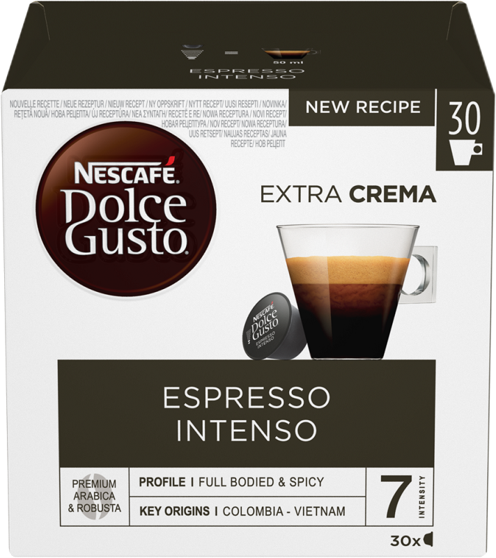 NESCAFÉ DOLCE GUSTO Espresso Intenso kávékapszula, 30 db