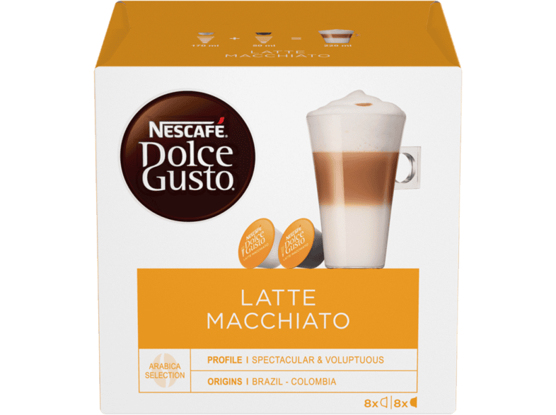 NESCAF DOLCE GUSTO Latte Macchiato kapszula 8 8 db MediaMarkt