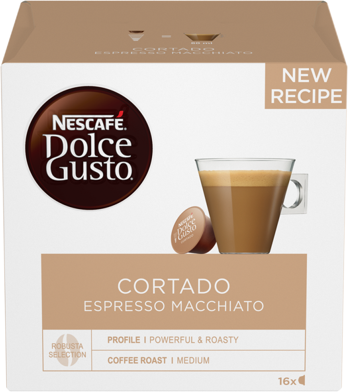 NESCAFÉ DOLCE GUSTO Cortado kávékapszula, 16 db