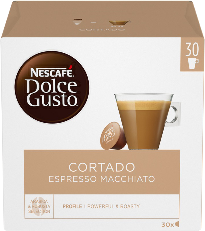NESCAFÉ DOLCE GUSTO Cortado kávékapszula, 30 db