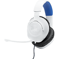 MediaMarkt JBL Quantum 100 Wit/Blauw aanbieding