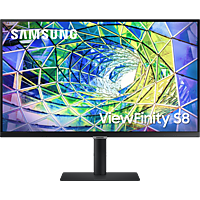 Monitor - Samsung LS27A800UJUXEN, 27", UHD 4K, 5 ms, 60 Hz, USB Tipo C, Negro
