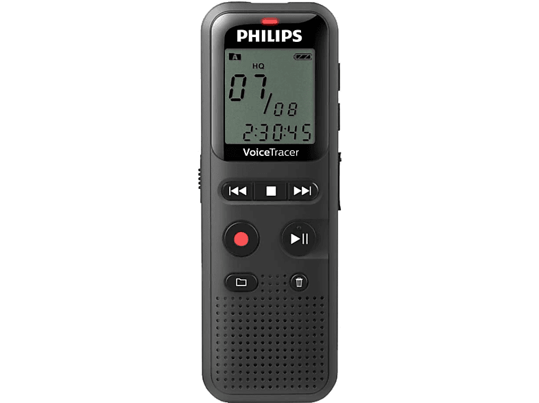 Philips Dictafoon Voicetracer 8 Gb (dvt1160)