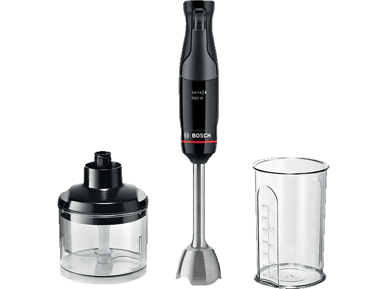 Stabmixer BOSCH MSM4B620 Stabmixer Piano black (1000 Watt) | MediaMarkt