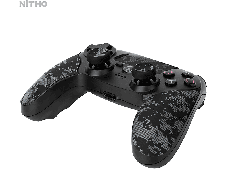 ps4 controller camouflage grau saturn