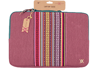 Funda portátil - Vam Vam VALAP002W Cereza, Para portátil de 16", Textil, Multicolor