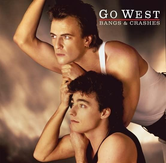 A Go West együttes album borítója két férfival, egyik a másikon.