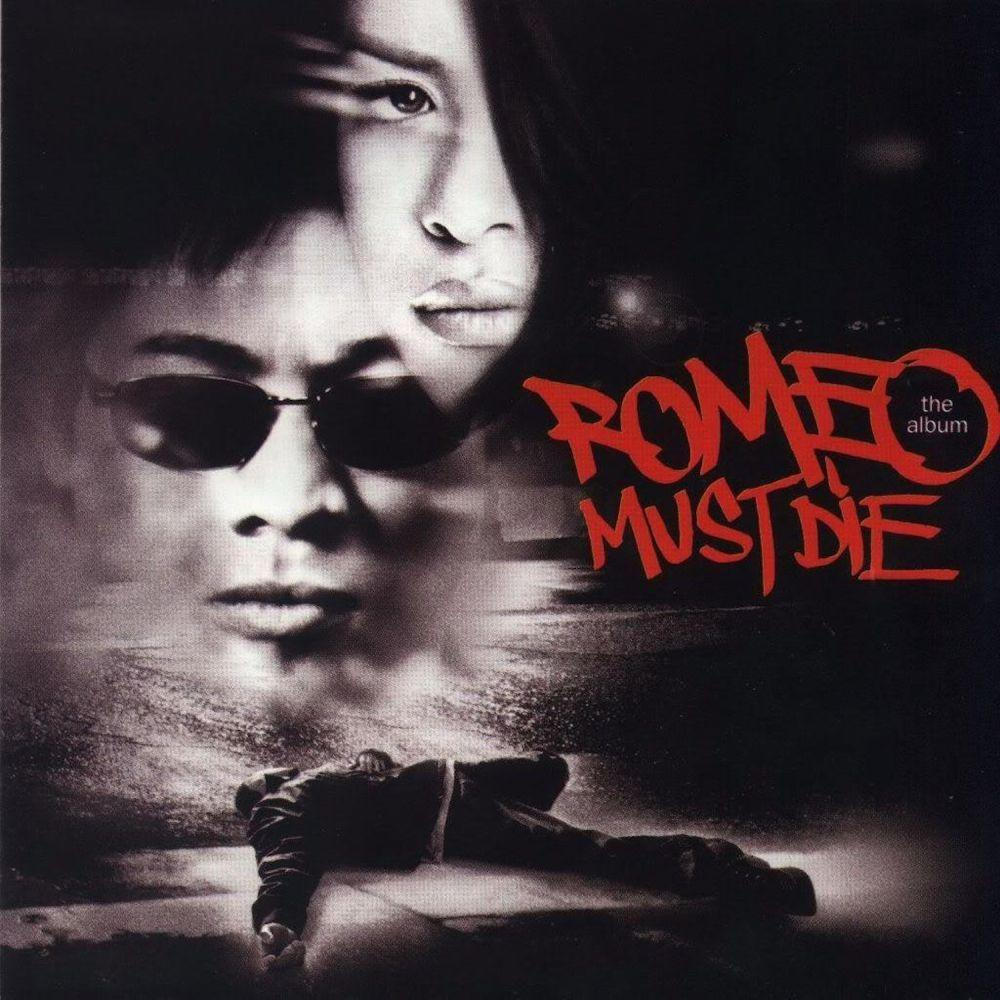Filmposter: Gesichter eines Mannes und einer Frau, mit einem Körper auf dem Boden. Titel: 'Romeo Must Die'.