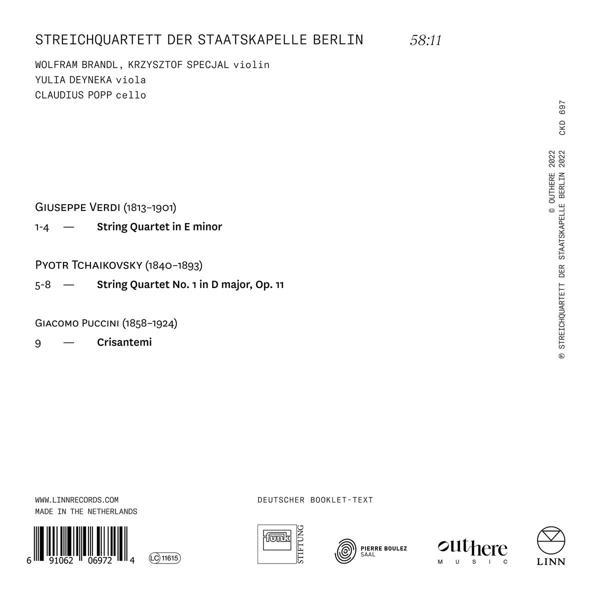 Streichquartett Der Staatskapelle Berlin - Streichquartette  - (CD)