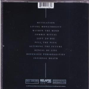 Death - Non:Analog - On:Stage Series - Tijuana 10-06-1990  - (CD)