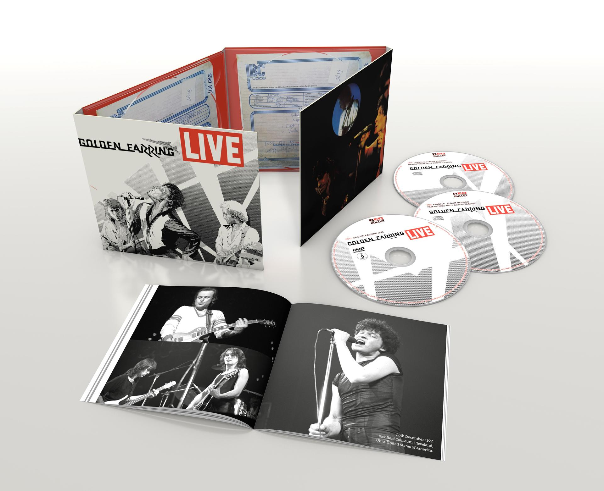Golden Earring - Live (CD) Expanded) (Remastered And 