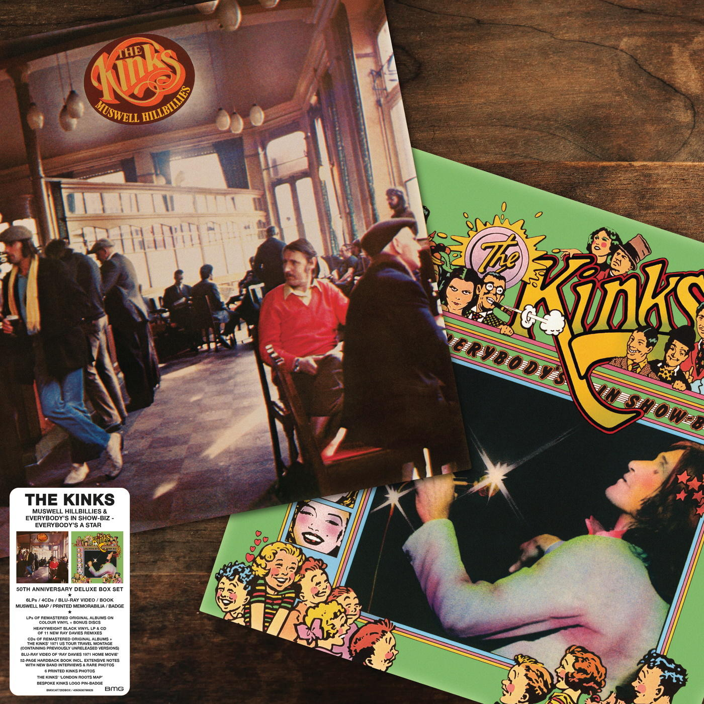 SHOW-BIZ MUSWELL - Kinks EVERYBODY\'S HILLBILLIES The (Blu-ray) / IN -