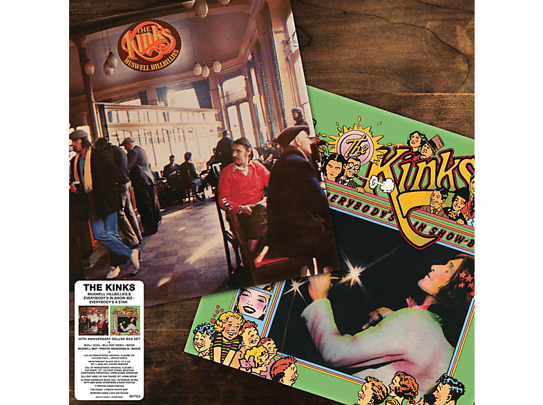 The Kinks - MUSWELL HILLBILLIES / EVERYBODY\'S IN SHOW-BIZ  - (Blu-ray)