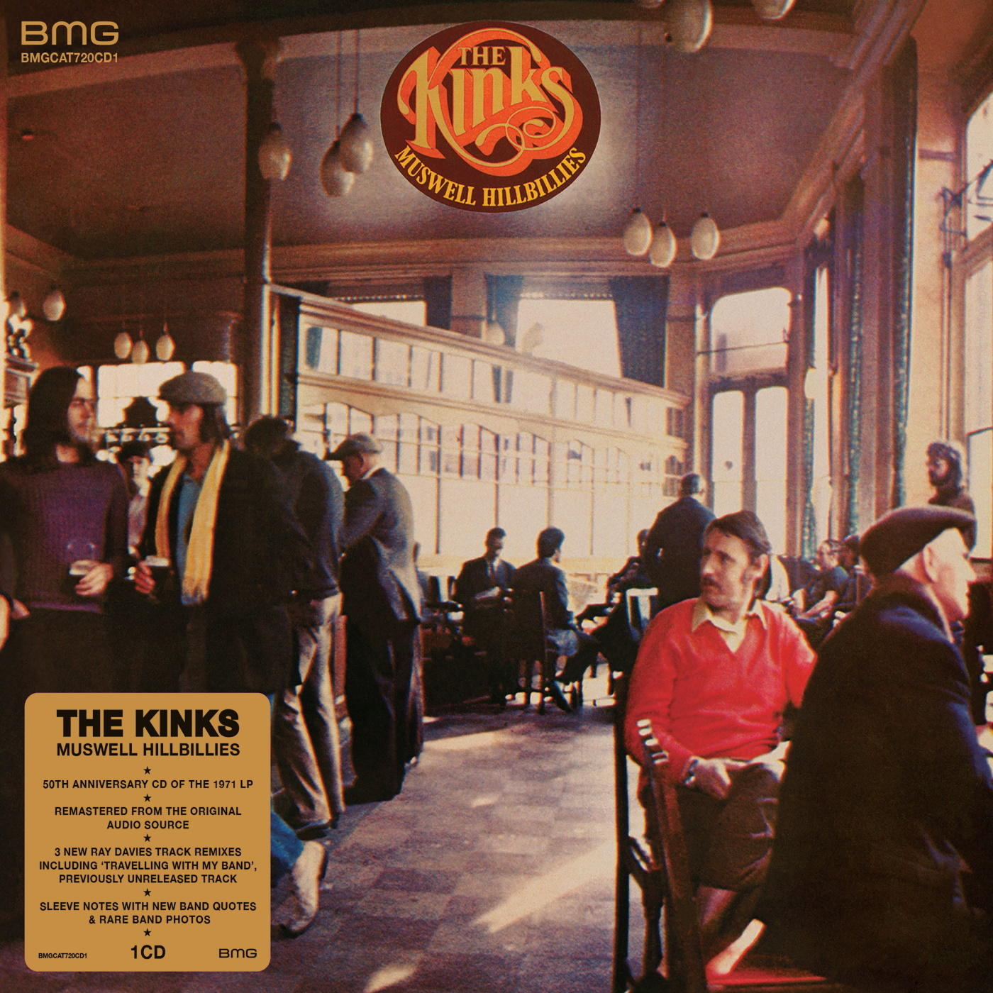 The Kinks (2022 - HILLBILLIES (CD) - MUSWELL STANDALONE)