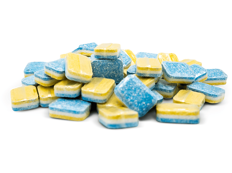 KOENIC KDA-T050 Phosphatfreie Tabs für Spülmaschine, wasserlösliche Folie