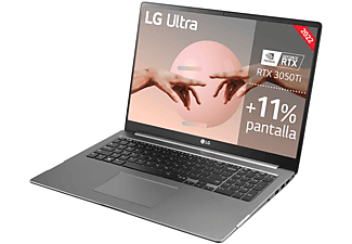 Portátil - LG 17U70Q-P.AA75B, 17" WQXGA, Intel® Core™ i7-1260P, 16GB RAM, 512GB SSD, GeForce® RTX 3050 Ti, Windows 11 Home