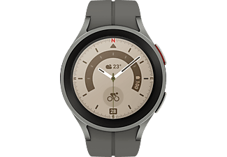SAMSUNG Galaxy Watch5 Pro (45 mm, versione Bluetooth) - Smartwatch (Larghezza: 20 mm, -, Gray Titanium
)