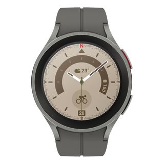 SAMSUNG Galaxy Watch5 Pro (45 mm, version Bluetooth) - Smartwatch (Largeur : 20 mm, -, Gray Titanium
)