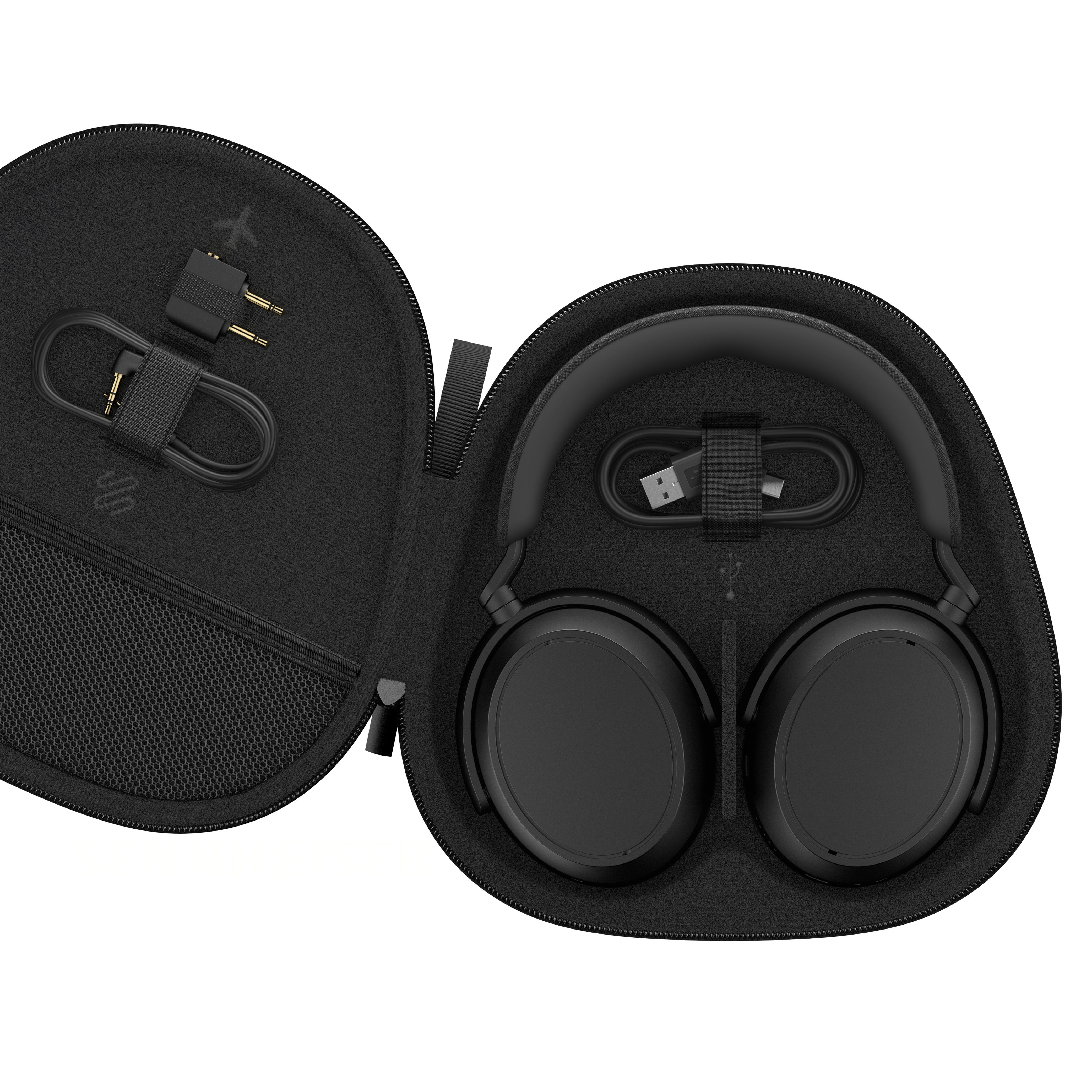Black Bluetooth SENNHEISER 4 Wireless, Over-ear Kopfhörer Momentum