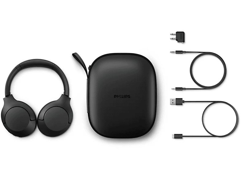 PHILIPS TAH8506BK ANC Pro Kulak Üstü Bluetooth Kulaklık Siyah_1