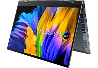 ASUS ZenBook 14 Flip UP5401ZA-KN050W Szürke 2in1 eszköz (14" WQXGA+ Touch/Core i7/16GB/512 GB SSD/Intel Iris XE/Win11H)