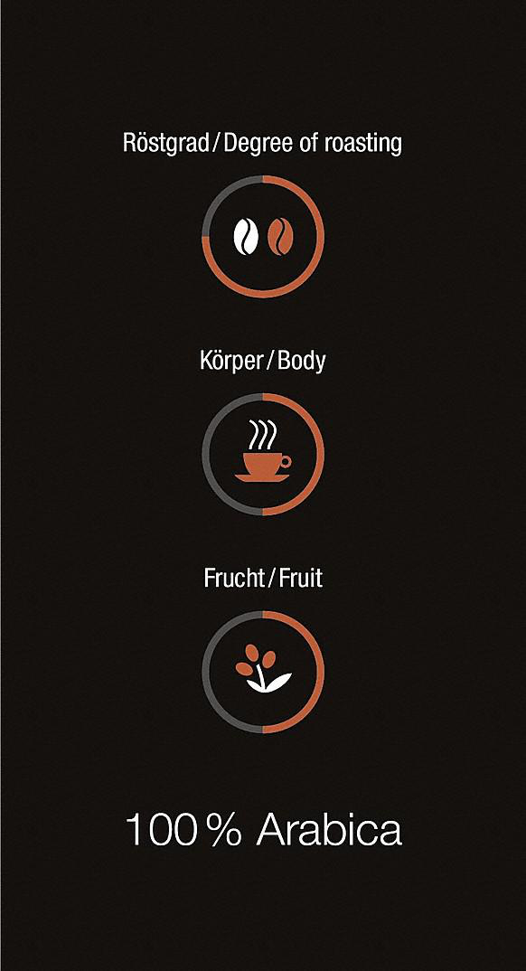 MIELE Black Edition Café Crema 4x250g Kafeebohnen 
