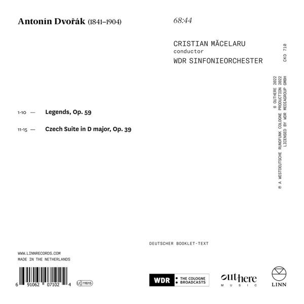 Cristian/wdr So Macelaru - Legenden op.59/Tschechische Suite in D-Dur  - (CD)