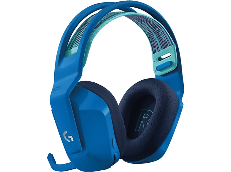 LOGITECH G G733 LIGHTSPEED RGB Kablosuz 7.1 Surround Ses Oyuncu Kulaklığı - Mavi_2