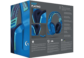 LOGITECH G G733 LIGHTSPEED RGB Kablosuz 7.1 Surround Ses Oyuncu Kulaklığı - Mavi_9