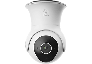 DELTACO Überwachungskamera mit motorisiertem Schwenken & Neigen, Außenbereich IP65, 2MP, ONVIF, Weiß