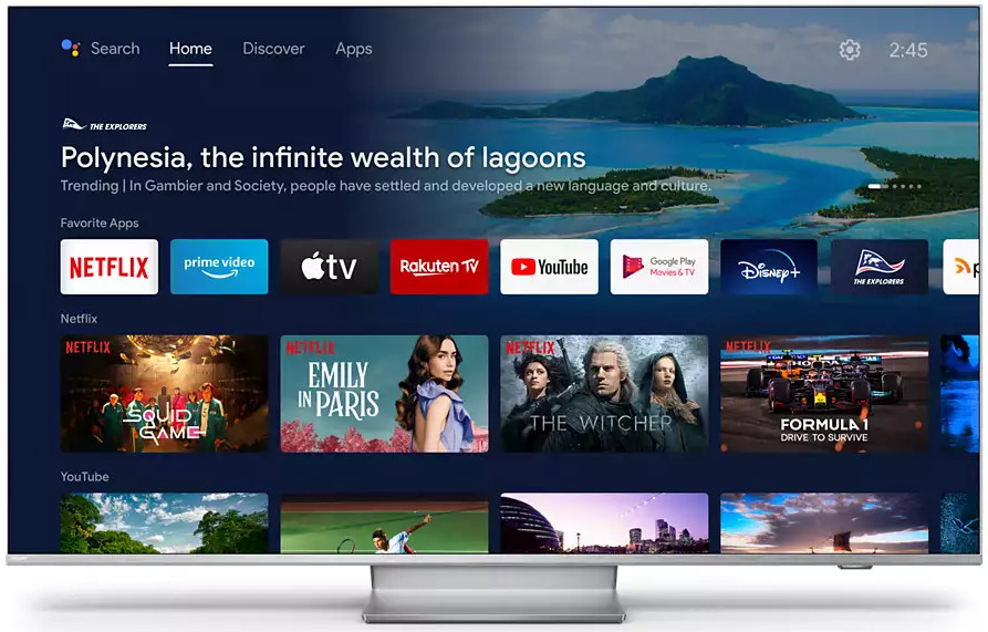 PHILIPS 55PUS8837/12 55" The One (2022) - Ultra HD 4K - Led-tv - 55 inch